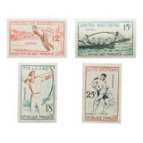 D1300 - França - Esportes Yvert Nº 1161/4 De 1958 Nn