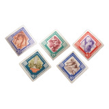 D1551 - Rússia - Esportes Olimpicos Yvert Nº 1943/7 De 1957