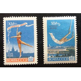 D1552 - Rússia - Esportes Ginástica Yvert Nº 2061/2 De 1958 