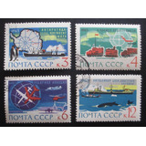 D1584 - Rússia - Fauna Antártica Yvert Nº 2712/5 De 1963 Cir