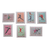 D2141 - Hungria - Esportes Patinação Yvert Nº 1539/45 De 196
