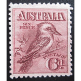 D2565 - Austrália - Fauna Kookaburra Yvert Nº 17 N De 1914