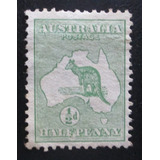 D2616 - Austrália - Fauna Cangurú Yvert Nº 1 N De 1912
