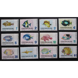 D2942 - Ilhas Christmas - Fauna Peixes Yvert Nº 22/33 Nnn/nn