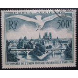 D3078 - França - Fauna Ave Yvert Nº Aéreo 20 Circ De 1947