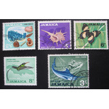 D3268 - Jamaica - Fauna Yvert Nº 227+229+30/1+36 Nnn/circ D