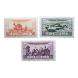 D3396 - Marrocos Frances - Fauna Yvert Nº Aereos 13+16+20 N