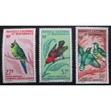 D3537 - Nova Caledonia - Fauna Pássaros Yvert Nº 88/90 Aéreo
