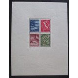 D3718 - Suriname - Fauna Local Bloco Yvert Nº 1 Mint 1954