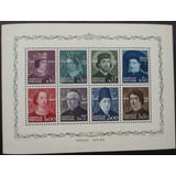 D3872 - Portugal -personalidades Bloco Yvert Nº 14 Nnn De 19