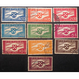 D3878 - Portugal -série Aérea Yvert Nº 1/10 Circ De 1937/41
