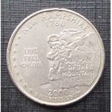 D4353 - Usa -quarter Dollar 2000 P New Hampshire