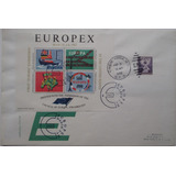 D4468 - Onu - Envelope Fdc Comemorativo Europex 1962 Com Blo