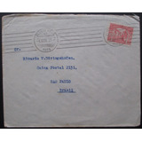 D4514 - Argentina - Envelope Circulado 1921 Para São Paulo -