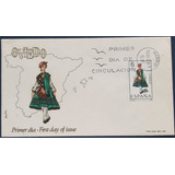 D5133 - Espanha - Fdc Trajes Tipicos Femininos Oviedo Selo Y
