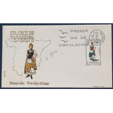D5135 - Espanha - Fdc Trajes Tipicos Femininos Tenerife Selo