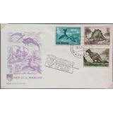 D5162 - San Marino - Fdc Animais Pré-históricos Yvert 649/51