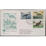 D5163 - San Marino - Fdc Animais Pré-históricos Yvert 647/8 