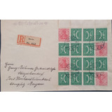 D5170 - Envelope Circulado Na Alemanha Em 1922 Com 4 Vezes S