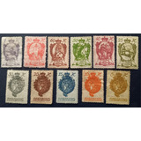 D5951 - Liechtenstein - Selos Yvert 25/30 N/circ Incompleta