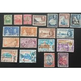 D6094 - Bermuda Inglesa - Lote Com 19 Selos Diferentes, Circ