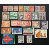 D6133 - Guiana Britanica - Lote Com 25 Selos Diferentes Send