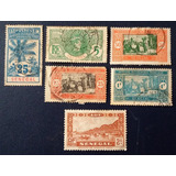 D6361 - Senegal Frances Lote Com 6 Selos Diferentes N/circ