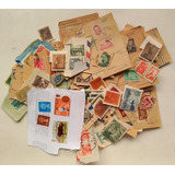 D6582 - Lote De 180 Selos Sobre Fragmento, Europa, Maioria 