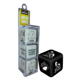 Dado Erótico Jogo Das Posições + Kit 3 Dados Jogo Da Tarefa