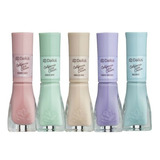 Dailus Kit Coleção C/ 5 Esmalte Cremoso Ice Cream 8ml