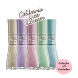 Dailus Kit Coleção C/ 5 Esmalte Cremoso Ice Cream 8ml