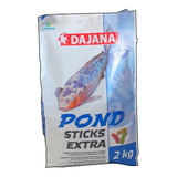 Dajana Pond Sticks Extra 2 Kg Ração Para Carpas E Kinguios