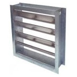 Damper De Sobre Pressão Em Chapa Galv. 600 X 600mm Vag-4