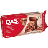 Das Massa Modelar Escultura Ceramica Fria 500g Branca Cor Te