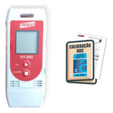 Dataloger Temperatura Umidade Mod Ht-900+ Certif Calibração