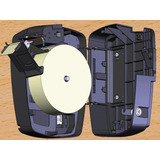 Dc Bobina Térmica 57x150 Amarela Relogio Ponto Rep Com 8 Bobinas