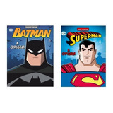 Dc Comics A Origem Batman E Superman - 2 Livros Novos