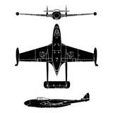 De Havilland Sea Venom Faw.22. Esc