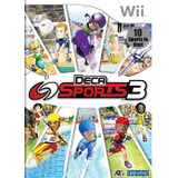 Deca Sports 3 Original Nintendo Wii Americano Seminovo
