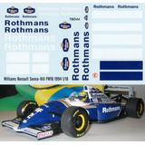 Decal 1/18 Williams Fw16 Senna F1 1994 # Minichamps Decalque