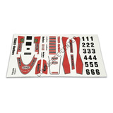 Decalque Mc Laren M 23 - 1/32 - Emerson Fittipaldi Jr.