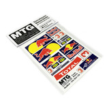 Decalque Mtg Decais 1:32 Autorama Slot Red Bull Nsr Estrela
