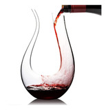 Decanter De Cristal Em U -