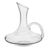 Decanter Merlot Vinho 1,2l Vidro Lapidado C/ Alça Aerador