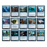 Deck Azul Iniciante 60 Cartas Magic The Gathering (lontra)