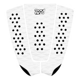 Deck Prancha De Surf Nr22 Soulfins 3m Branco/preto 3 Partes