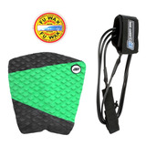 Deck Prancha Surf + Leash Cordinha Surf + Parafina