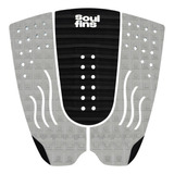 Deck Surf Antiderrapante - Soul Fins Colors Preto/cinza 64