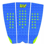 Deck Surf Antiderrapante - Soul Fins Square Azul/verde 44