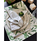 Decoração De Mesa - Kit Jogo Americano Completo - Cannes